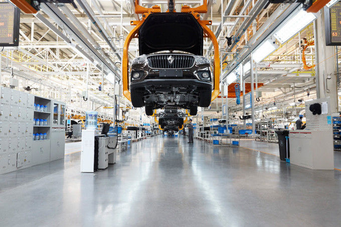 Shaanxi Xianghelixin Automobile Sales Service Co., Ltd. Produktionslinie des Herstellers